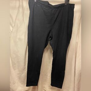 TORRID size 3 cotton leggings. No side pockets. Lighter weight. Black.